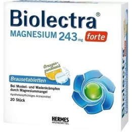 BIOLECTRA Magnésium 243 mg Forte Broketab., 20 pc