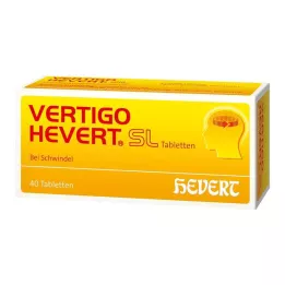 VERTIGO HEVERT SL Comprimés, 40 pièces