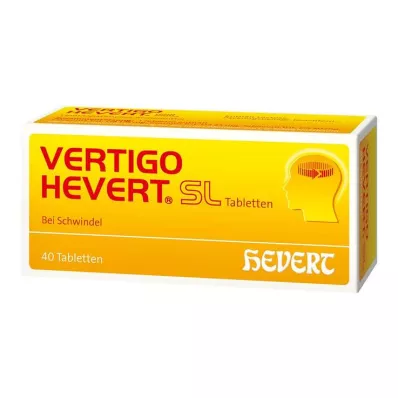 VERTIGO HEVERT SL Comprimés, 40 pièces