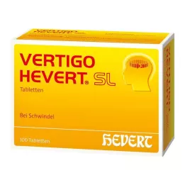 VERTIGO HEVERT SL Comprimés, 100 pièces
