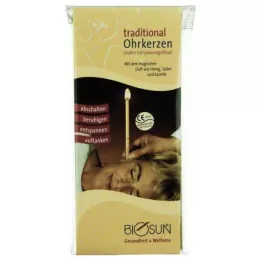 BIOSUN Bougies auriculaires traditionnelles, 10 pièces