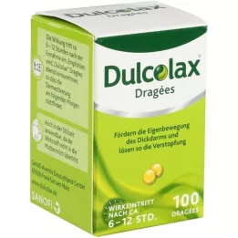 DULCOLAX Polde de comprimés gastro-intestinaux de Dragee, 100 pc