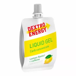 DEXTRO ENERGY Gel liquide de nutrition sportive Citron + café, 60 ml