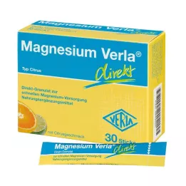 MAGNESIUM VERLA Granulat Citrus, 30 pc