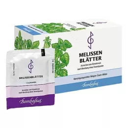 MELISSENBLÄTTER Sachets filtres à thé, 20X1,5 g
