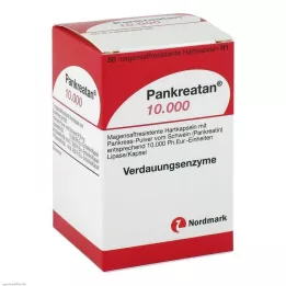 PANKREATAN 10 000 gélules gastro-résistantes, 50 pièces