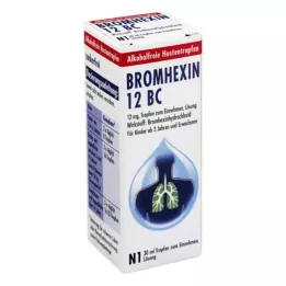 BROMHEXIN 12 BC Gouttes buvables, 30 ml