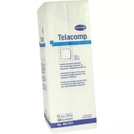 TELACOMP compresse 7,5x7,5 cm 12x, 100 |2| pièces |2|