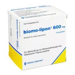 BIOMO-Lipon 600 mg comprimés pelliculés, 100 pcs
