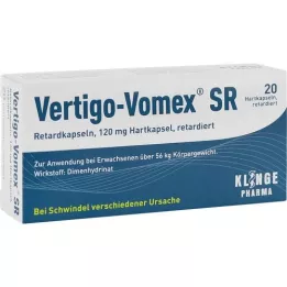 VERTIGO-VOMEX SR Retard Capsules, 20 pc