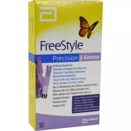 FREESTYLE Primeaux de test de cétone sanguin de précision ß-cétone., 10 pc