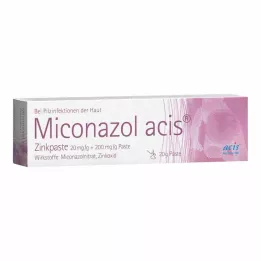 MICONAZOL pâte dacide zincique, 20 g
