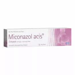 MICONAZOL pâte dacide zincique, 50 g
