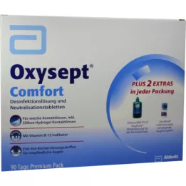 Oxysept confort 90 jours Premium Pack Combi Pack, 1 P