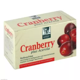 Baders Cranberry Acerola, 20 pc