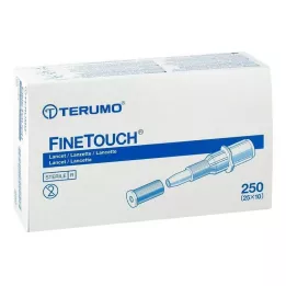 TERUMO Lancettes jetables FineTouch, 250 pièces