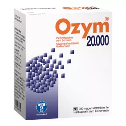 OZYM 20 000 gélules gastro-résistantes, 200 pièces