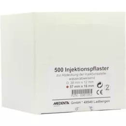 INJEKTIONSPFLASTER 16x57 mm, 500 pc