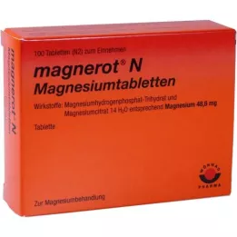 MAGNEROT n comprimés de magnésium, 100 pc