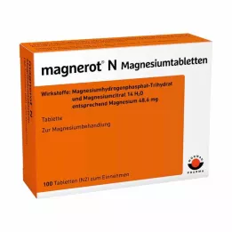 MAGNEROT Comprimés de magnésium N, 100 pièces