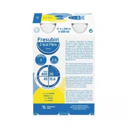 FRESUBIN 2 kcal fibres DRINK Bounger de citron, 24 x 200 ml