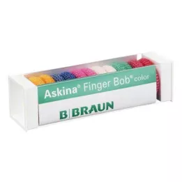 ASKINA Bob de doigt coloré, 6 pc