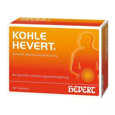 KOHLE Comprimés Hevert, 100 pièces