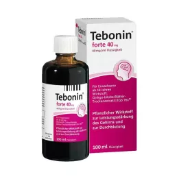 TEBONIN solution forte à 40 mg, 100 ml