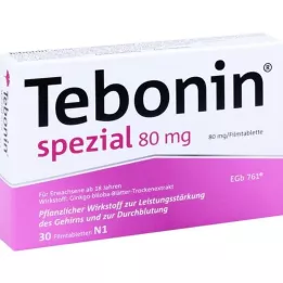 TEBONIN Comprimés spéciaux de 80 mg de film, 30 pc