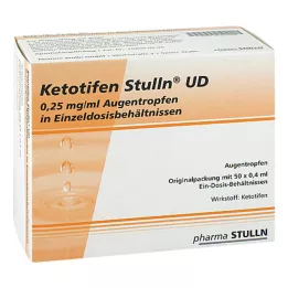 KETOTIFEN Stulln UD Collyre en dose unique pip., 50X0,4 ml