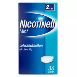 NICOTINELL Pastilles 2 mg Menthe, 36 pcs
