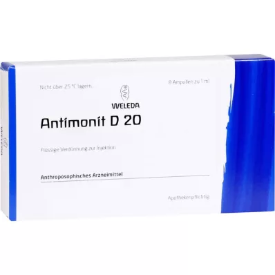 Antimonite D20, 8 pc Antimonite D20, 8 pc