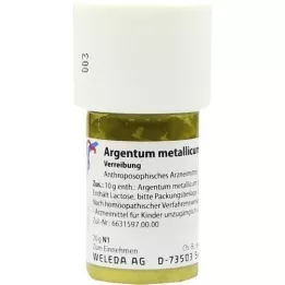 ARGENTUM METALLICUM Pra-caré-paraptum d 10 trituration, 20 g
