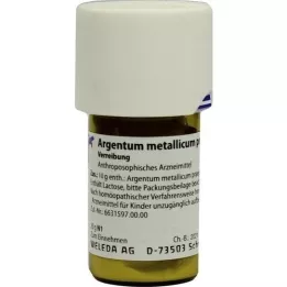 ARGENTUM METALLICUM Pra-caré-paraptum d 12 trituration, 20 g