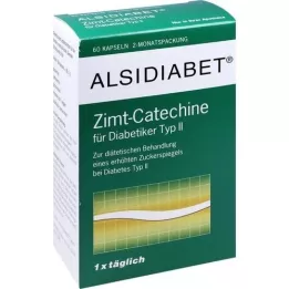 ALSIDIABET Zimt Catechine F.Diab.Type II Capsules, 60 pc