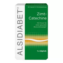ALSIDIABET Catéchines à la cannelle pour le diabète de type II Capsules, 60 pcs