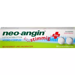 Néo-Angin Harmonieux Plus Cherry Menthol, 20 pc