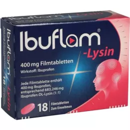 IBUFLAM-Lysin 400 mg de comprimés de films, 18 pc