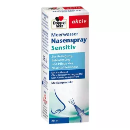 DOPPELHERZ Spray nasal à leau de mer avec panthénol, 20 ml