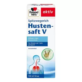 DOPPELHERZ Sirop contre la toux au plantain lancéolé V, 150 ml