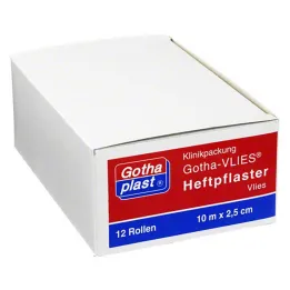 Non-tissé de plâtre adhésif Gothaplast 2,5 cm x 10 m, 12 pcs