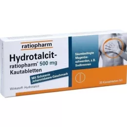 Hydrotalcit-ratiopharm 500 mg de comprimés à mâcher, 20 pc