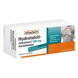 HYDROTALCIT-ratiopharm 500 mg comprimés à croquer, 100 pcs