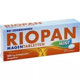 RIOPAN comprimés destomac Mint 800 mg comprimés à mâcher, 20 pc