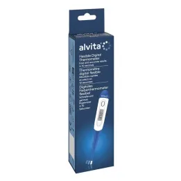 Thermomètre clinique numérique Alvita flexible, 1 pc