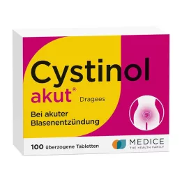 CYSTINOL dragées aiguës, 100 pcs