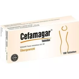 CEFAMAGAR Tablettes, 100 pc