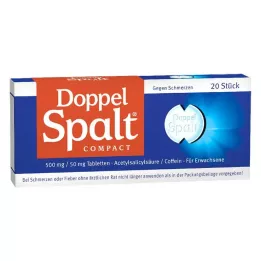 DOPPEL SPALT Tablettes compactes, 20 pièces