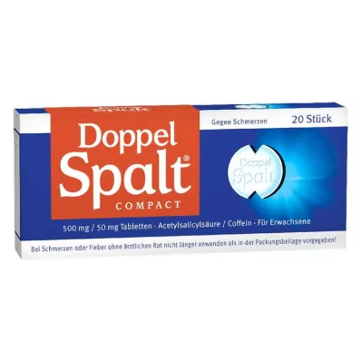 DOPPEL SPALT Tablettes compactes, 20 pièces