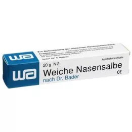 WEICHE NASENSALBE n. Dr. Bader, 20 g